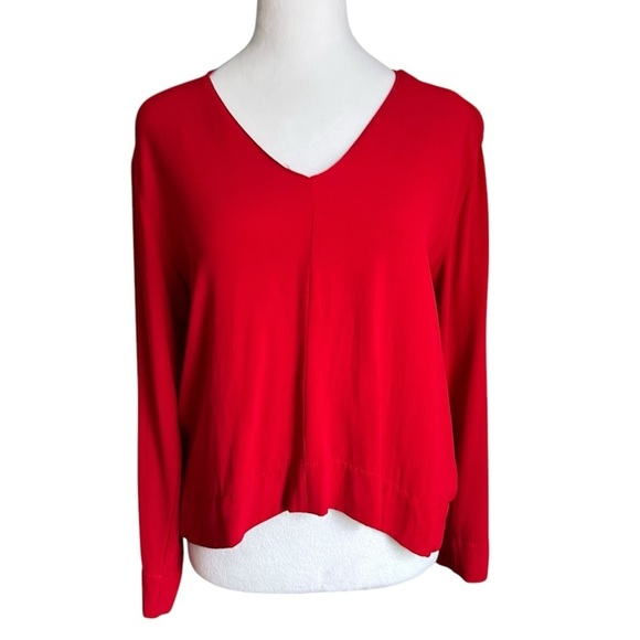 Zara Tops - Zara Woman Red Long Sleeve Top Size M